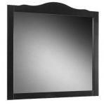 Зеркало полотно Belux Бари В 105 черный глянец