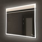 ART&MAX Зеркало с подсветкой и подогревом "Firenze 900x800" AM-Fir-900-800-DS-F-H
