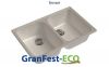 GranFest мойка для кухни ECO 15 белый