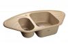 GranFest мойка для кухни Corner GF-C960E Песочный