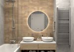 ART&MAX Зеркало с теплой подсветкой Sanremo AM-San-800-DS-C