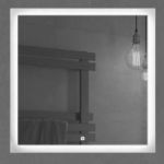 Comforty Зеркало Гиацинт-80 LED-подсветка, сенсор 800*800 00-00001281CF