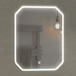 Comforty Зеркало Колеус-65 LED-подсветка, сенсор 800*650 00-00001283CF