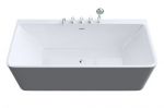 ARTMAX Акриловая ванна AM-601-1795-795 пристенная со сливом-переливом ,сифон в комплекте 