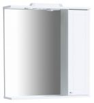 Зеркальный шкаф Sanstar Лира 70, 1/дв, белый