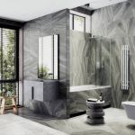Шторка для ванны в узком профиле Maybah Glass2 MGV-125-3у