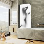 MaybahGlass шторка поворотная фп016 1400*800 6 мм MGV-930-ФП016-6 с фотопечатью