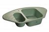 GranFest мойка для кухни Corner GF-C960E Салатовый