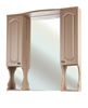 Bellezza зеркало-шкаф Камелия 105 венге, св. лен